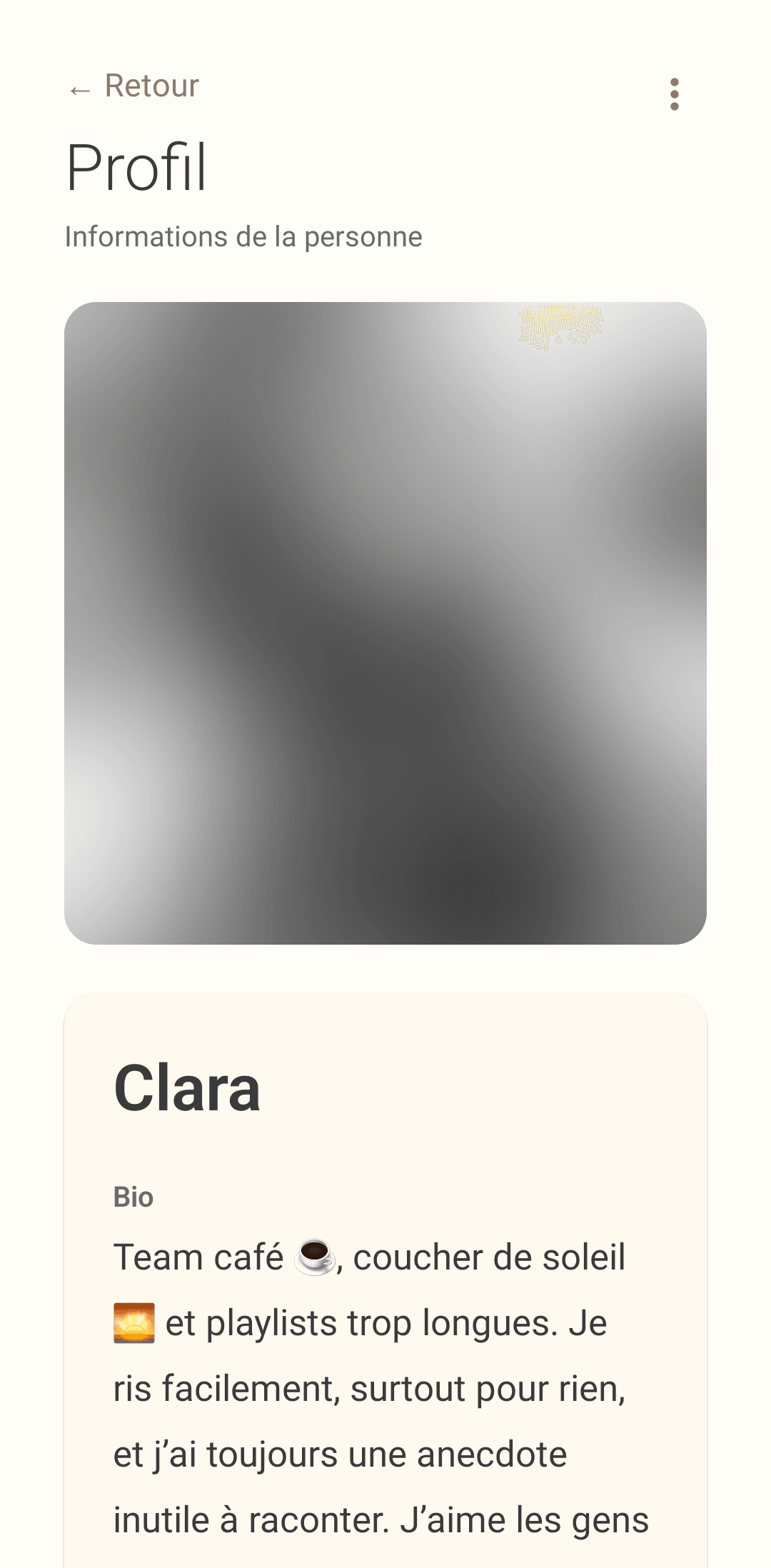 La présence devient plus perceptible