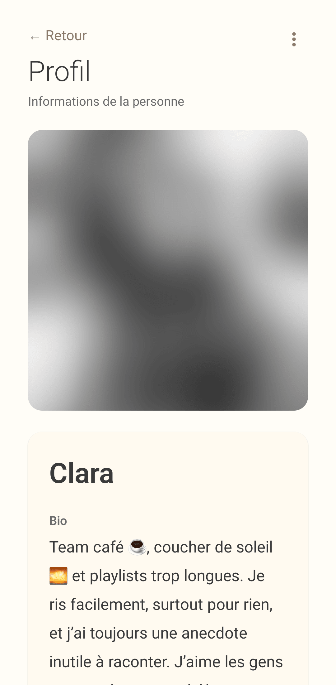 Le lien commence à prendre forme